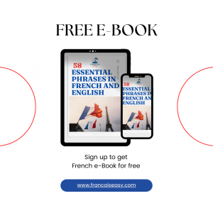 Free ebook "58 Essential Phrases in French and in English"